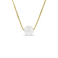 Single 7mm Pearl Kids Necklace