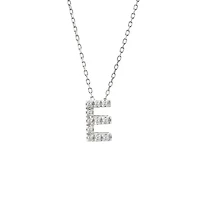 Diamond 7MM Initial Necklace
