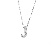 Diamond 7MM Initial Necklace