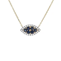 Leaf Diamond/Precious Stones Necklace