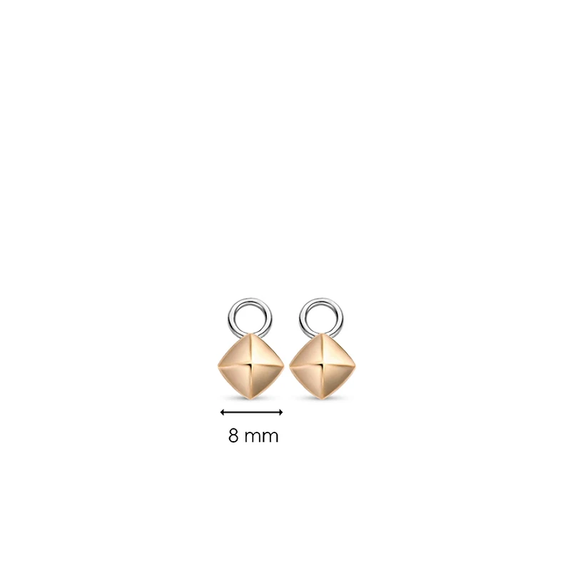 Rose Pyramid Ear Charm