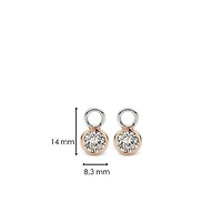 Rose Zirconia Ear Charm