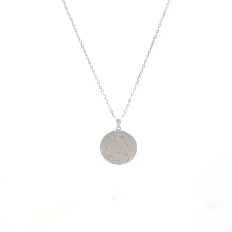 Baby Girl Diamond Necklace