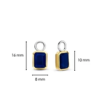 Blue Gem Ear Charms
