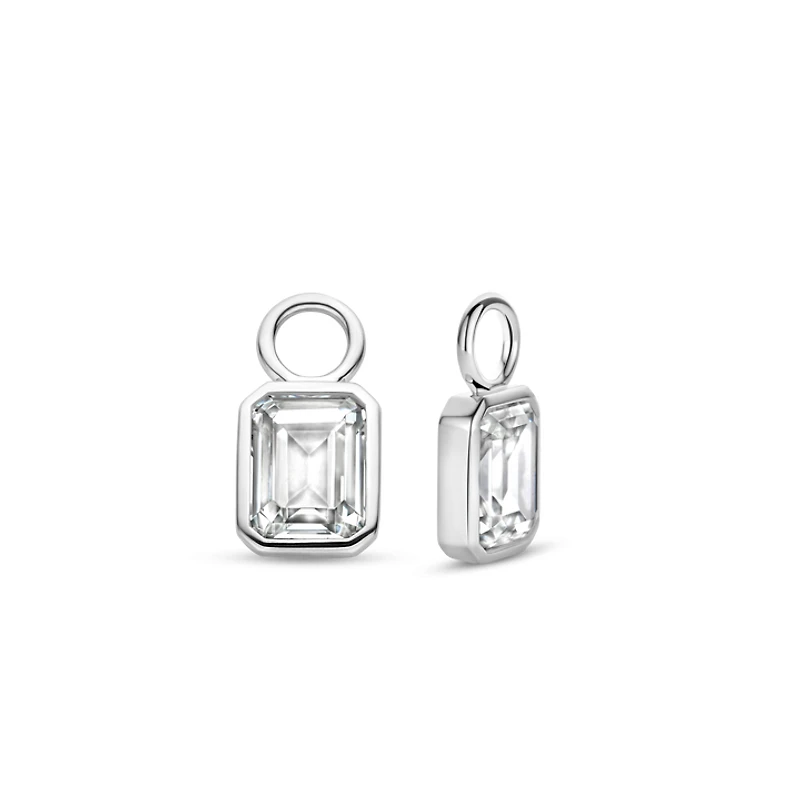 Clear Gem Ear Charms