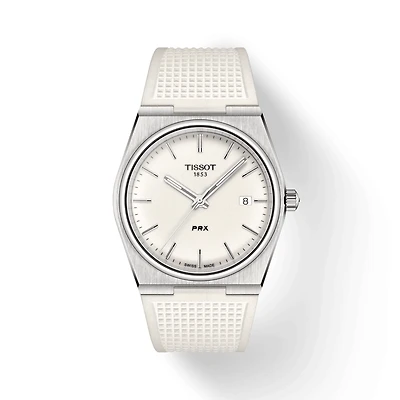 PRX 40MM White Rubber Watch