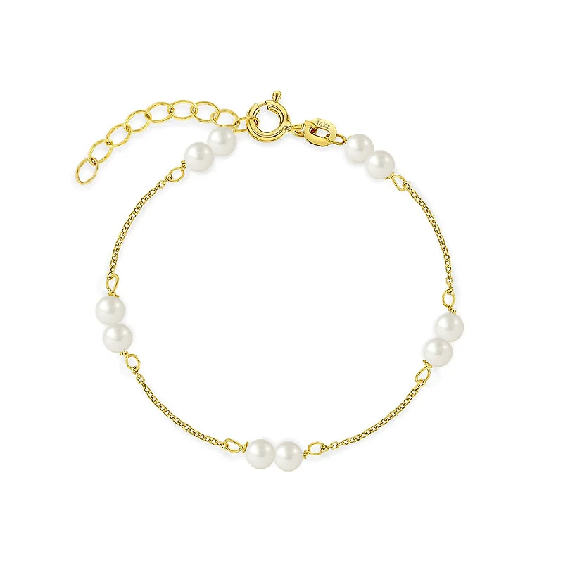 Kids Double Pearl Bracelet