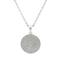 Virgen Nina Diamond Frame Necklace