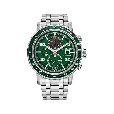 Brycen 44MM Green/Steel