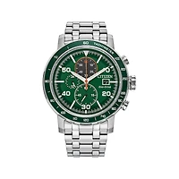 Brycen 44MM Green/Steel