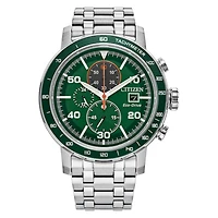 Brycen 44MM Green/Steel
