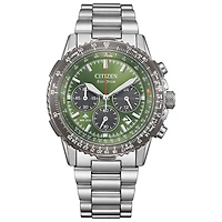 Promaster Navihawk Chronograph Green 40MM Watch