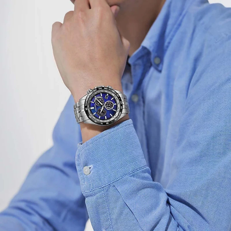 PCAT Blue Dial Chrono 43mm Watch