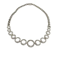 Circles Tennis Necklace