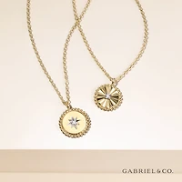 Starburst Diamond Center Necklace