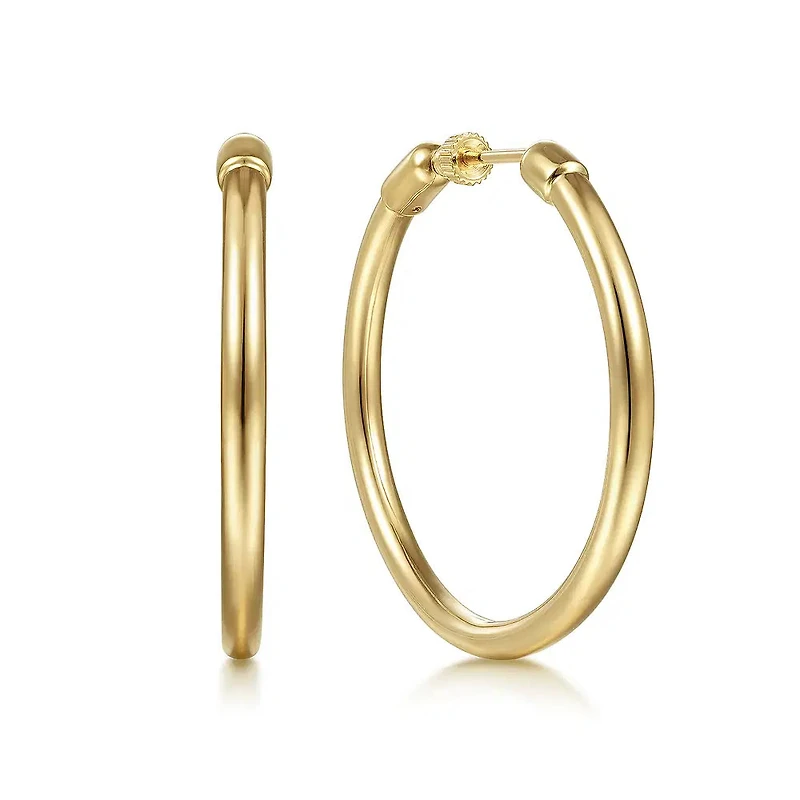 Thick 40MM Hoop Earrings