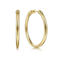 Thick 40MM Hoop Earrings