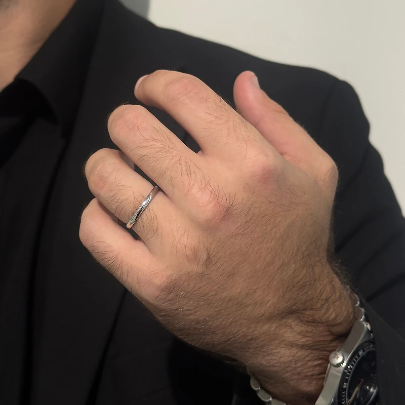 2MM Comfort Fit Wedding Band 14KW