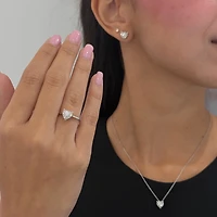Heart Natural Diamond Ring