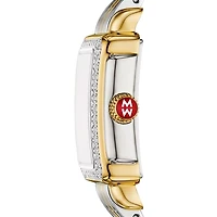 Mini Deco Madison Two Tone Diamonds 24MM Watch