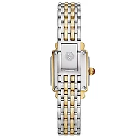 Mini Deco Madison Two Tone Diamonds 24MM Watch