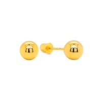 Basic Ball 4MM Stud Earrings