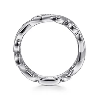Diamond Ivy Ring in White Gold
