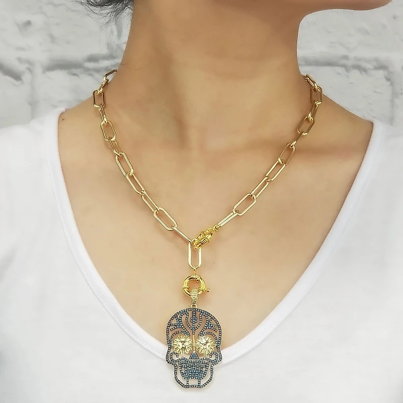 Paperclip Large Link Multi-way Chain