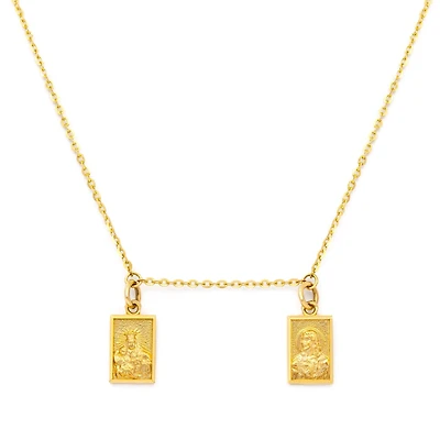 Scapular Four Way Cross Necklace