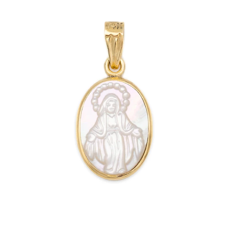 Milagrosa Oval Mother Pearl 14MM Pendant