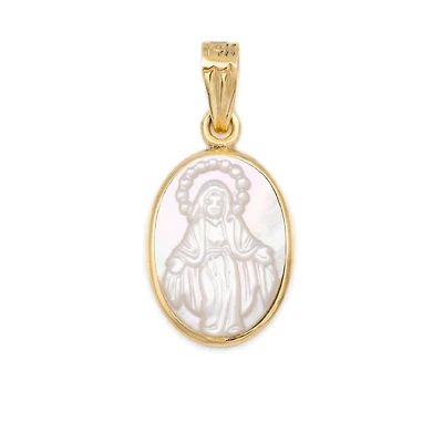 Milagrosa Oval Mother Pearl 14MM Pendant