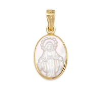 Milagrosa Oval Mother Pearl 14MM Pendant