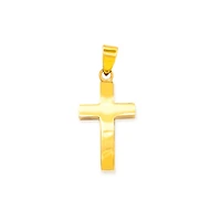 23MM Polished Cross Pendant