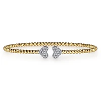 Diamond Hearts Open Bujukan Bracelet