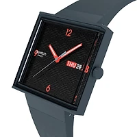 Squared Off Navy Blue Watch