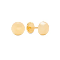 3MM Half Ball Stud Earrings