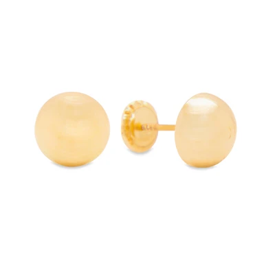 5mm Half Ball Stud Earrings