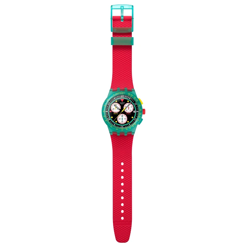 Neon Emerald Chrono Watch