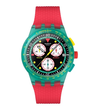 Neon Emerald Chrono Watch