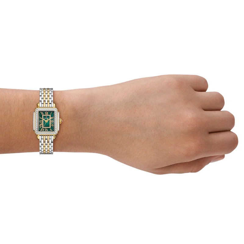 Deco Madison Mini Green Mother Pearl 24MM Watch