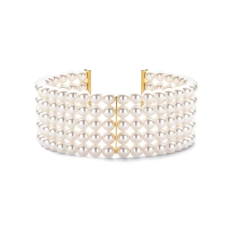 Audrey Pearl Choker Necklace