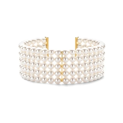 Audrey Pearl Choker Necklace