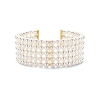 Audrey Pearl Choker Necklace