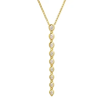 Pear Shaped Gradient Necklace