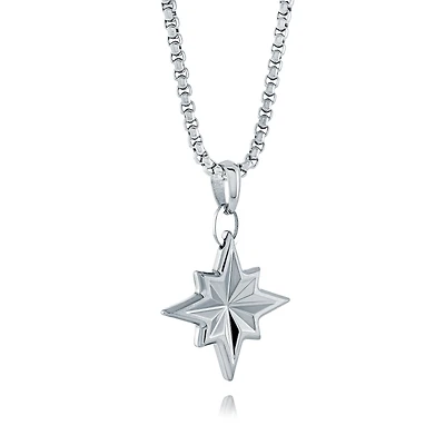 North Star Steel Necklace