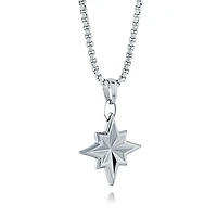 North Star Steel Necklace