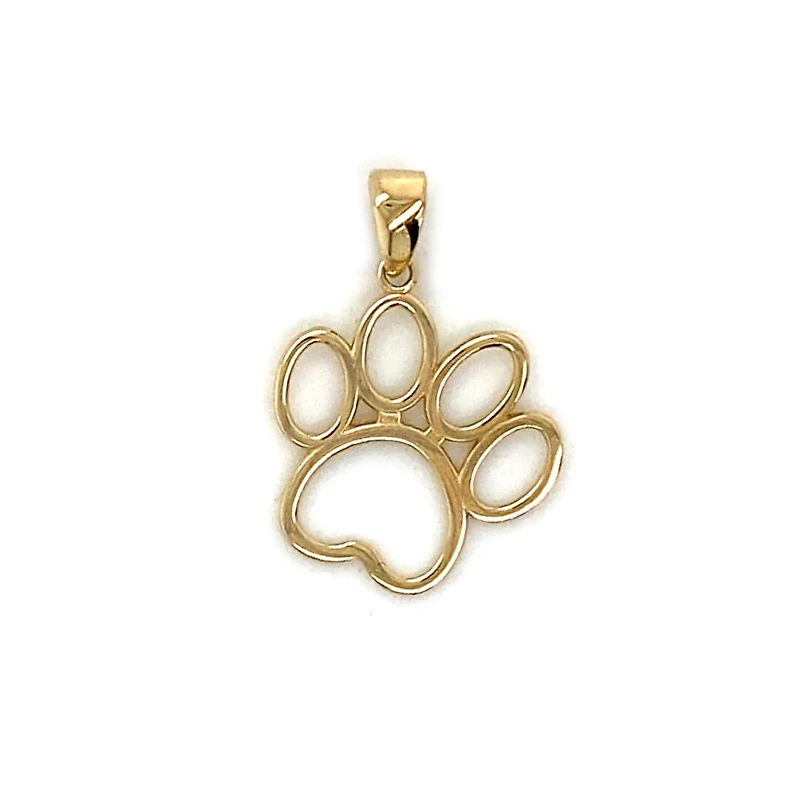 Paw Print Outline 16MM Pendant