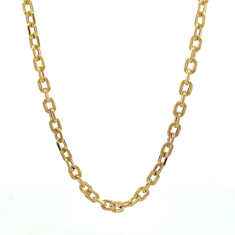 French Cable Chain 4.5MM Hollow Link