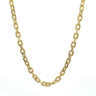 French Cable Chain 4.5MM Hollow Link
