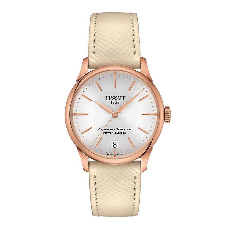 Chemin Des Tourelles Rose/Ivory 34MM Watch